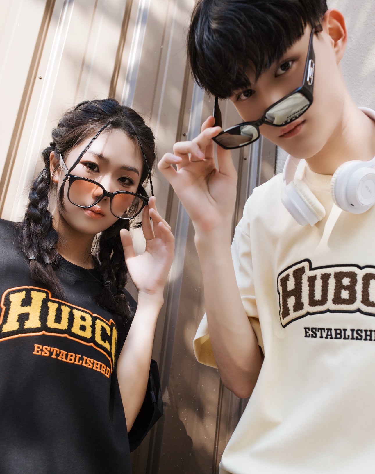 HUB FLUFF LOGO 280GSM TEE