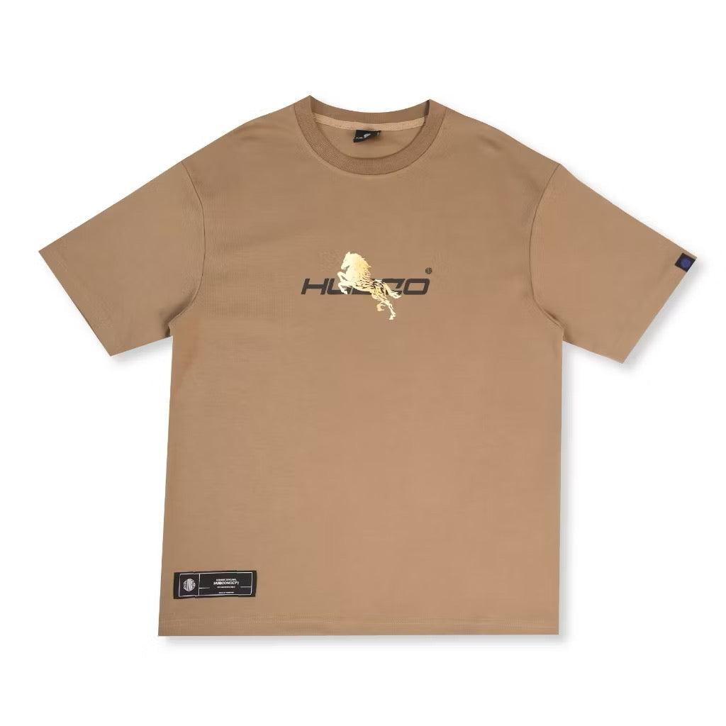 HUBCO FORTUNE STALLION TEE BROWN