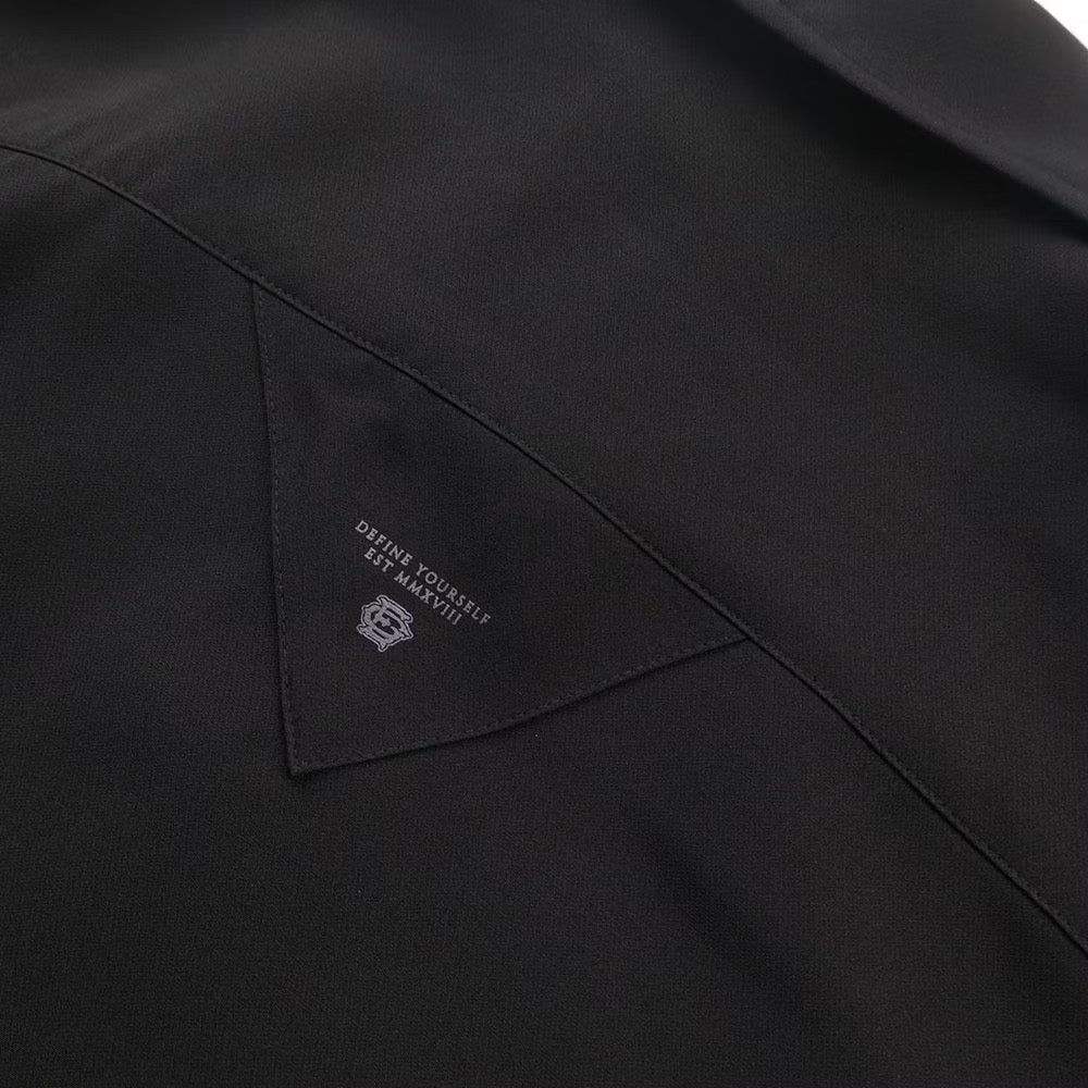 EGLAF EG Silver Rivet Long Sleeve Shirt Black