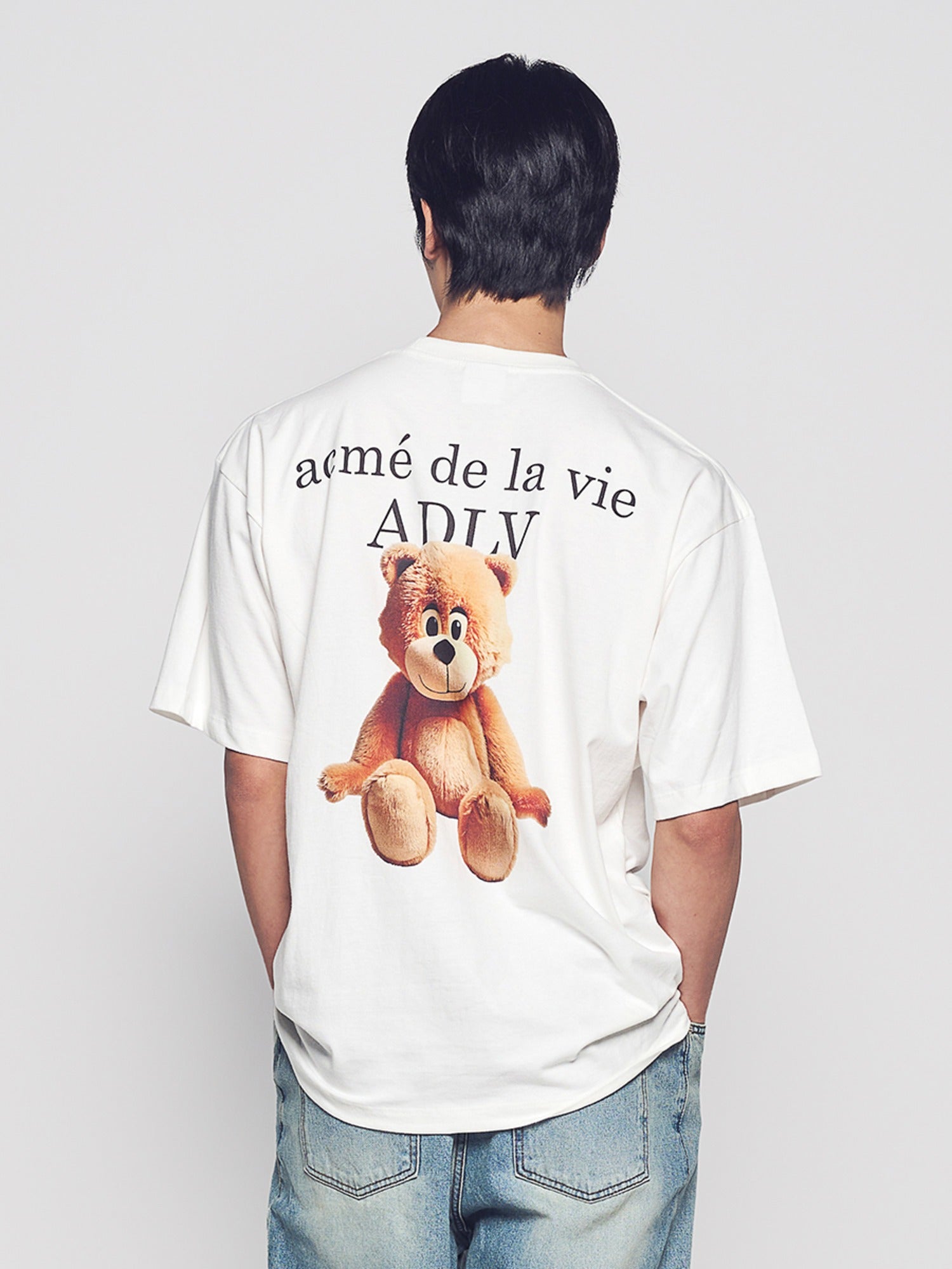 ADLV BABY BEAR  WHITE TEE
