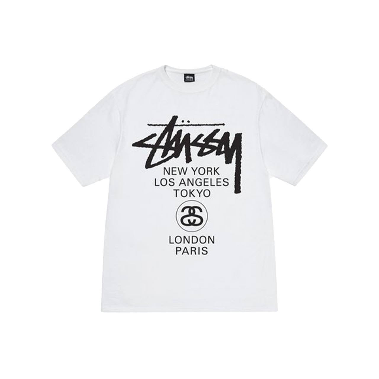 Stüssy World Tour Tee White