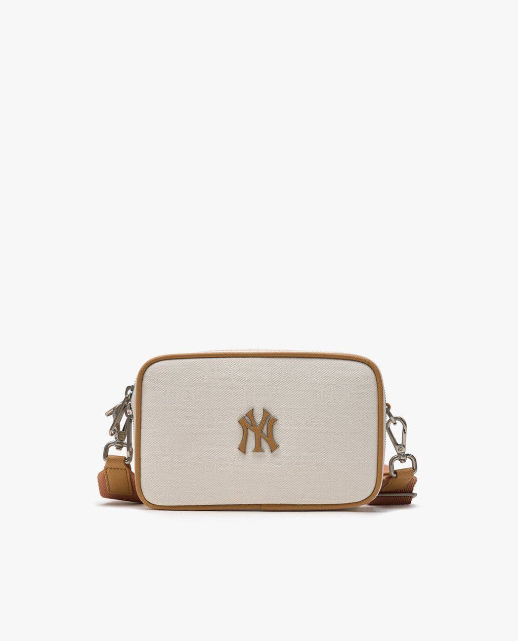 MLB SLING BAG (SMALL SIZE) CREAM | BROWN