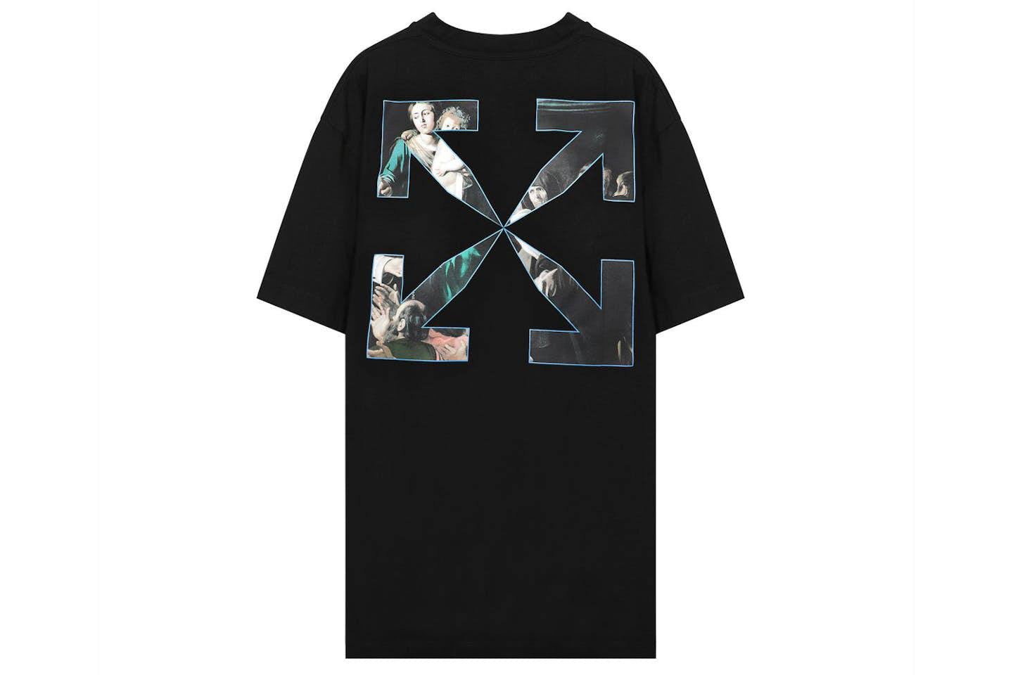 Off-White Caravaggio Painting T Shirt Black