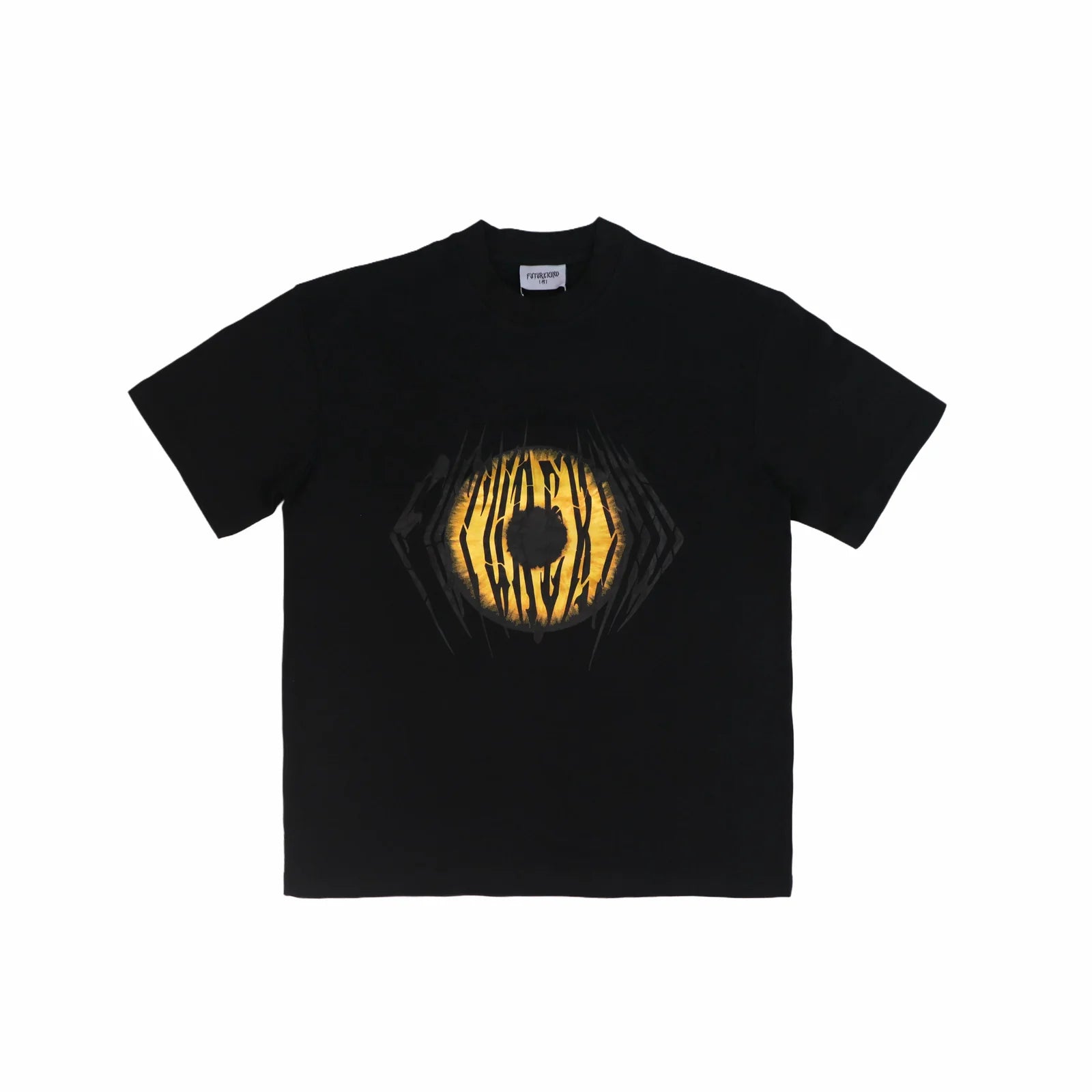 FUTURE KIND HK EYES BLACK TEE
