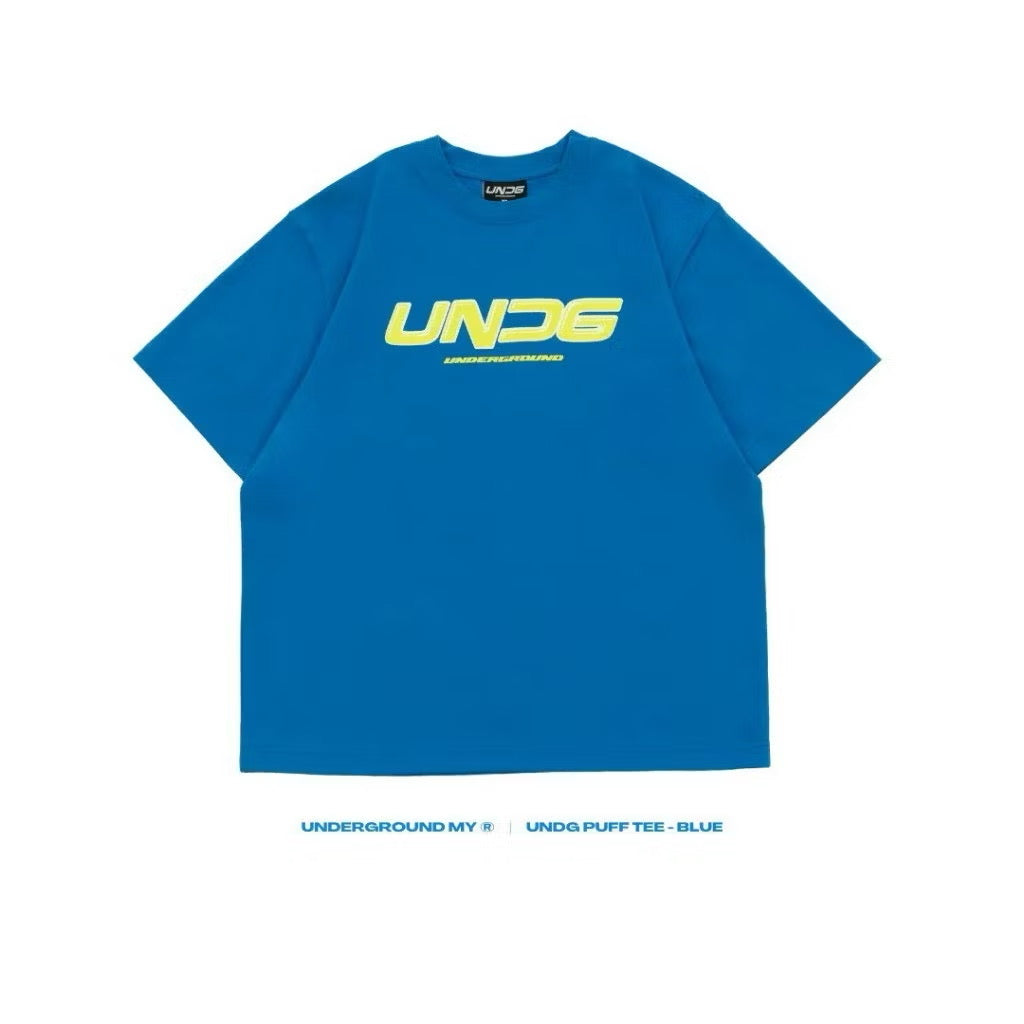 UNDG PUFF SERIES TEE BLUE