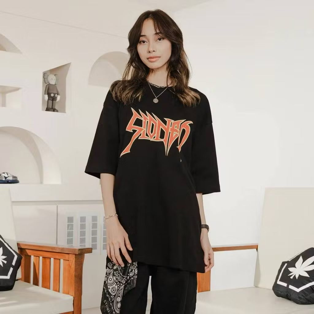 STONED & CO STORM TEE BLACK