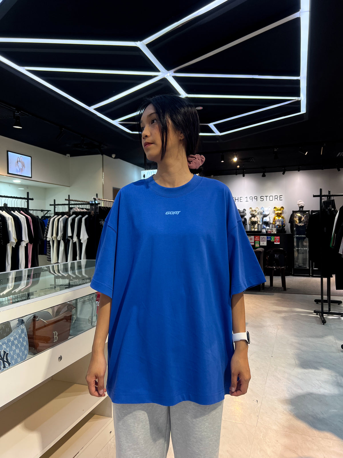 GOAT TAK PAYAH LOUD TEE BLUE