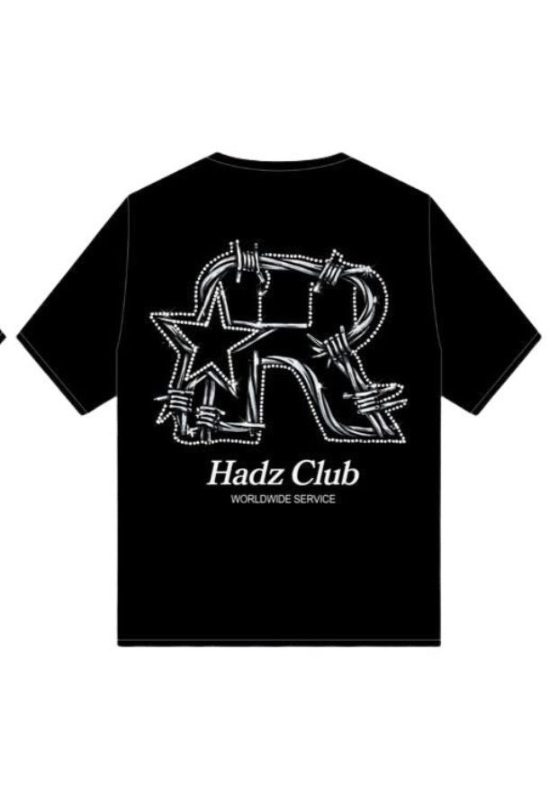 HADZ 10 BLACK TEE