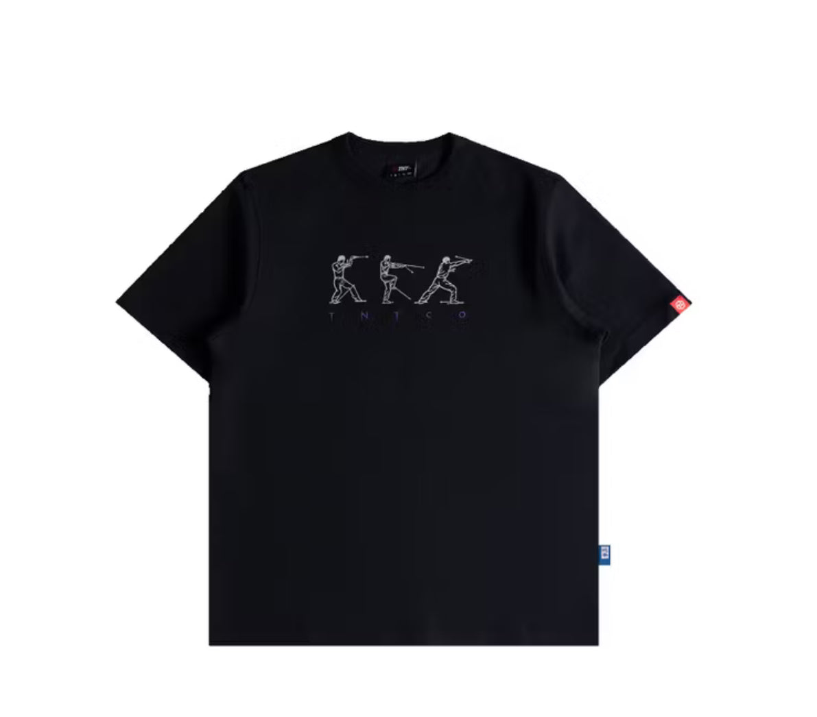 TNTCO FIGHTERS TEE PURPLE | BLACK