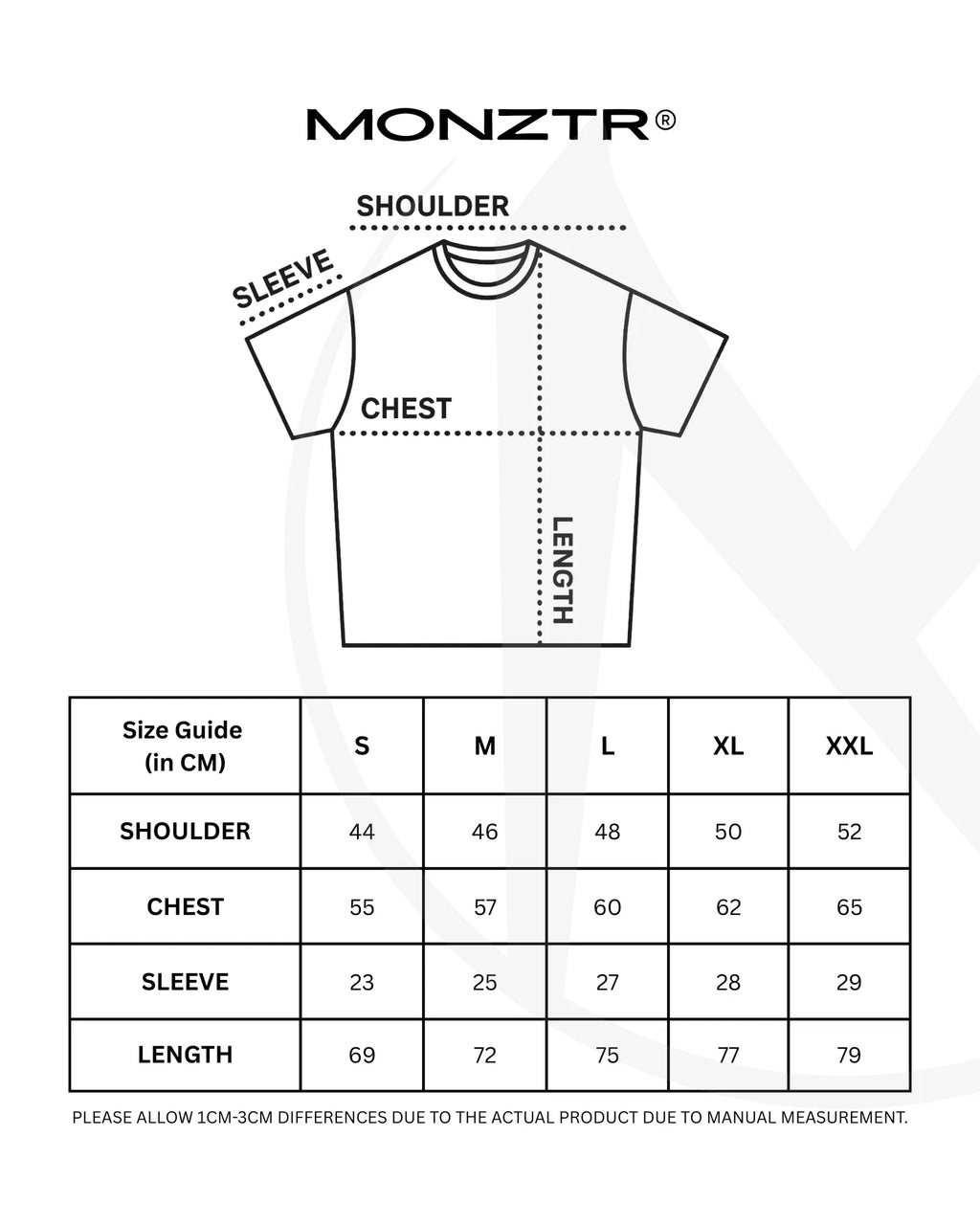 MONZTR CRAYON TEE YELLOW