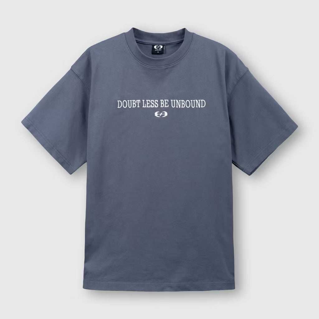WHOCARES NO DOUBT WASH TEE NAVY