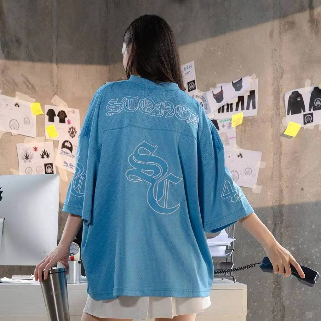 Stoned & Co WBB 25 Icon Mesh Jersey Blue