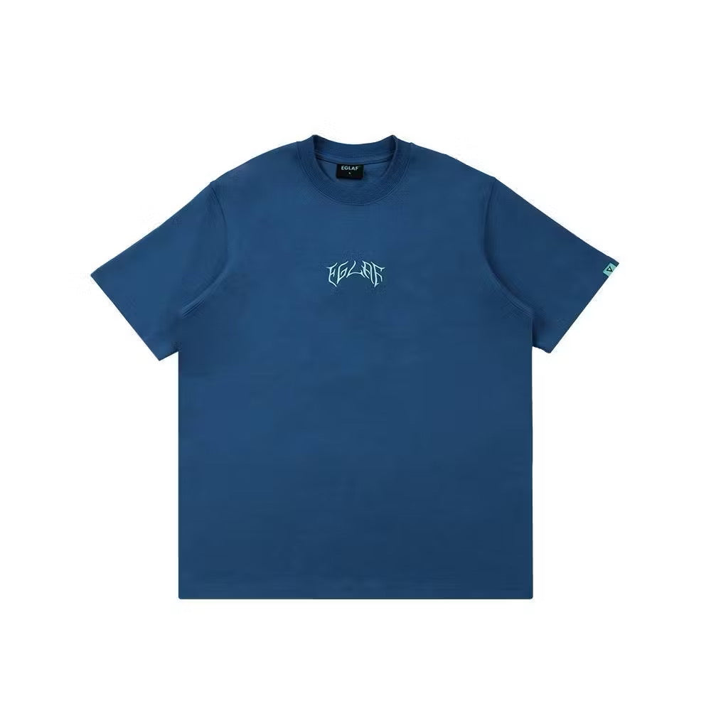 EGLAF THORN LOGO TEE COBALT BLUE