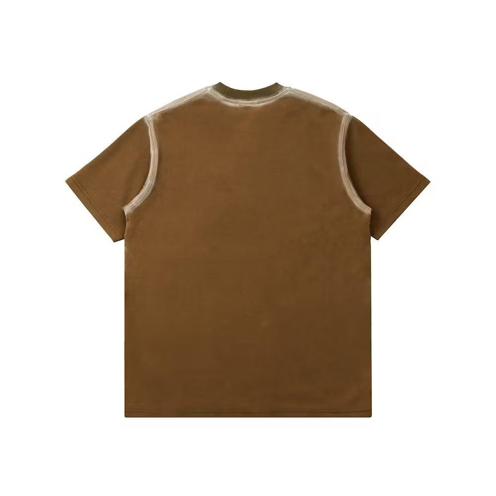 EGLAF RC STONED WASHED TEE BROWN