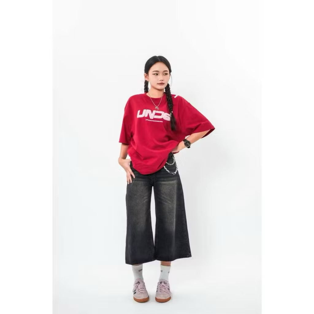 UNDG PUFF SERIES RED TEE