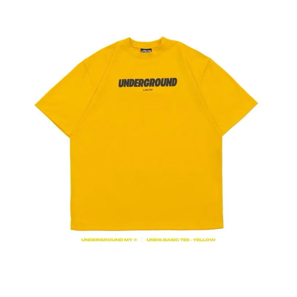 UNDG BASIC TEE YELLOW