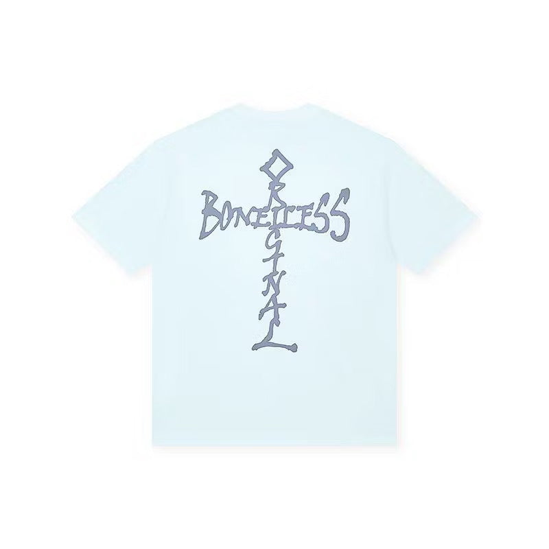 BONELESS ORIGINAL CROSS BLUE TEE
