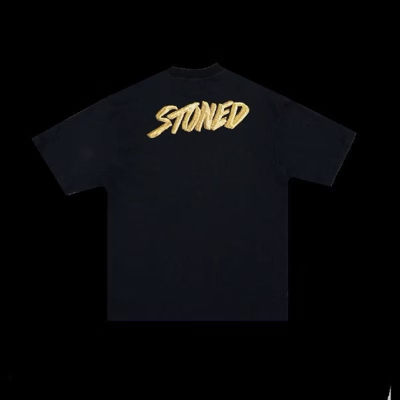STONED GOLDEN JADE: UIP TEE BLACK
