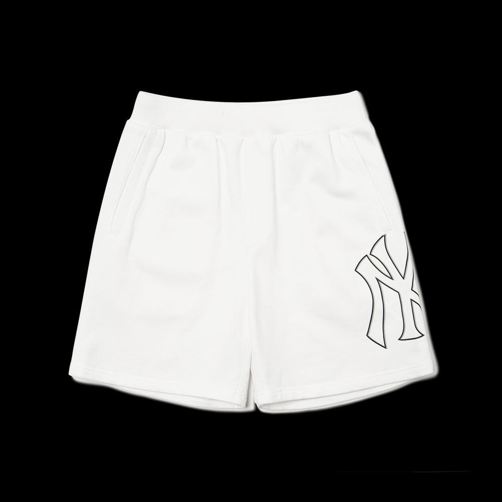 MLB NY LINE LOGO SHORTS WHITE