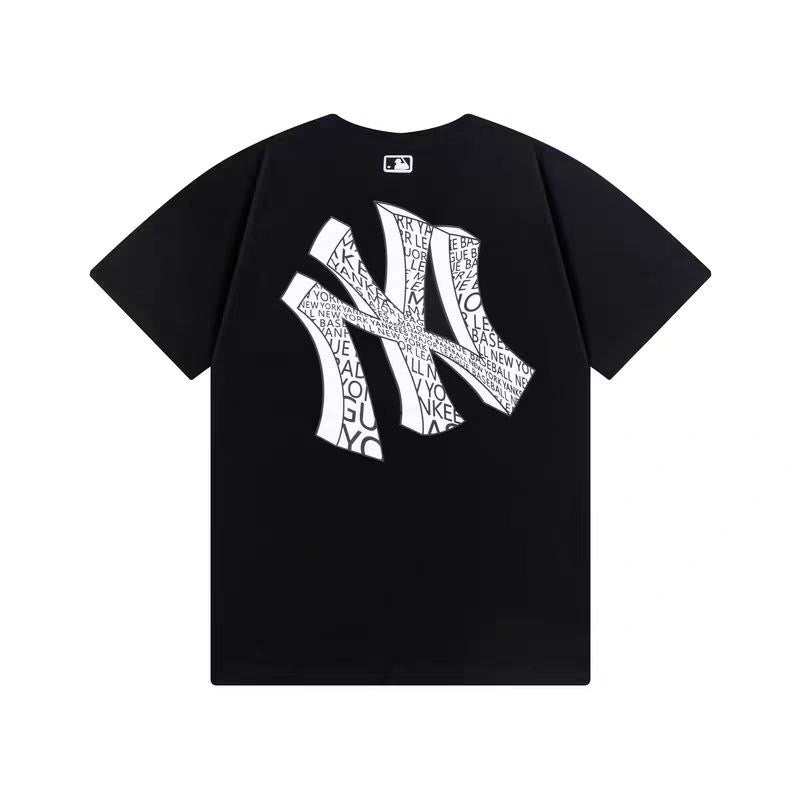 MLB NY ILLUSION CLIPPING TEE BLACK