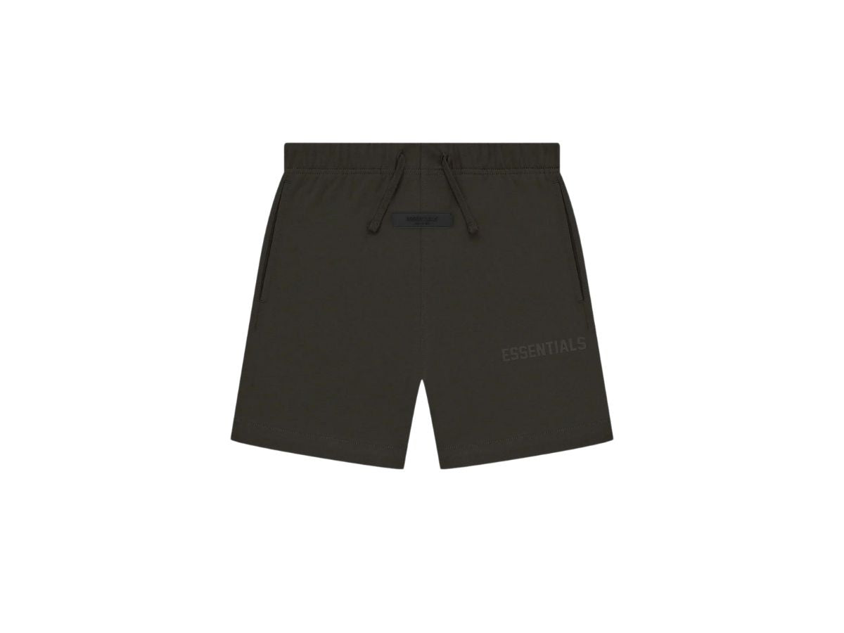 Fear of God Essentials Kids SS23 Shorts Off Black