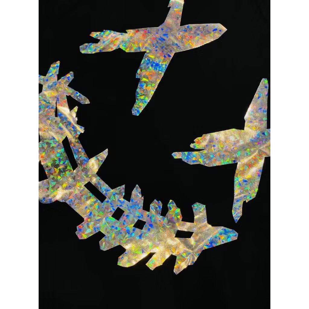 RICKYISCLOWN CHROME CLOWN BLACK TEE