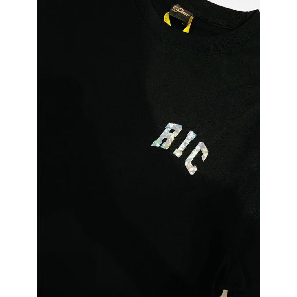 RICKYISCLOWN CHROME CLOWN BLACK TEE