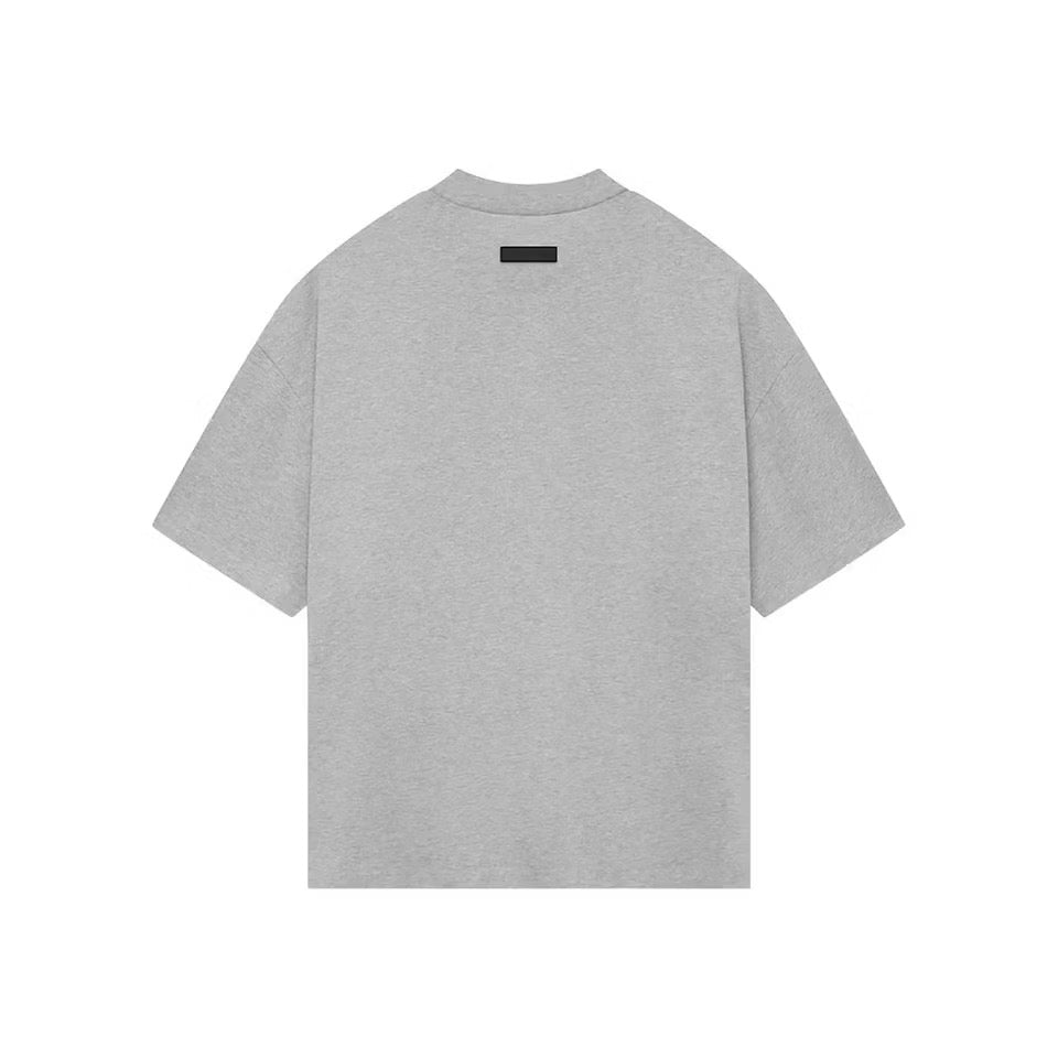Fear of God Essentials Heavy Jersey Tee Light Heather Grey (FW23)
