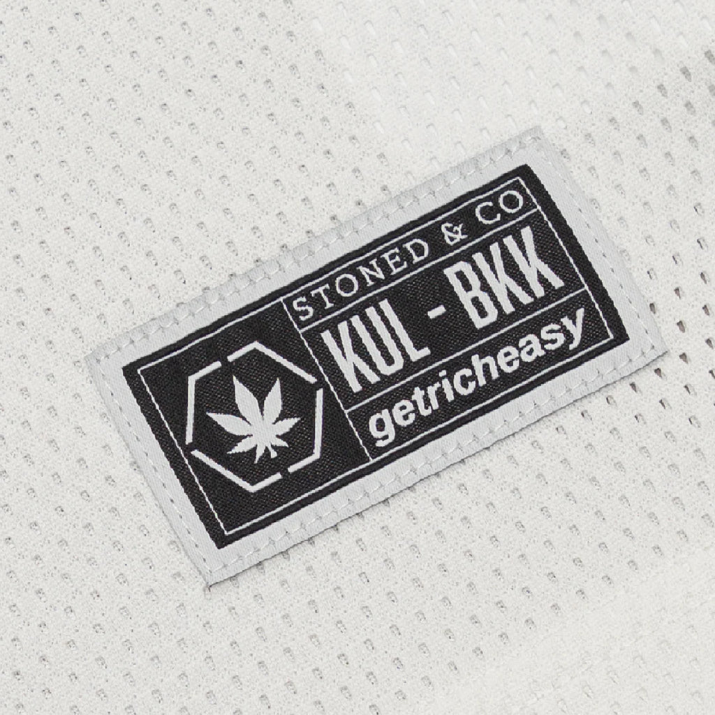 Stoned X GRE : Mesh Jersey White