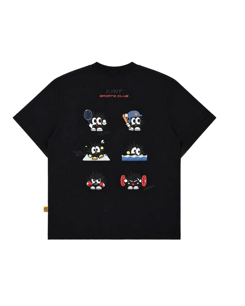 KEYNOTE Embroidery T-Shirt BLACK