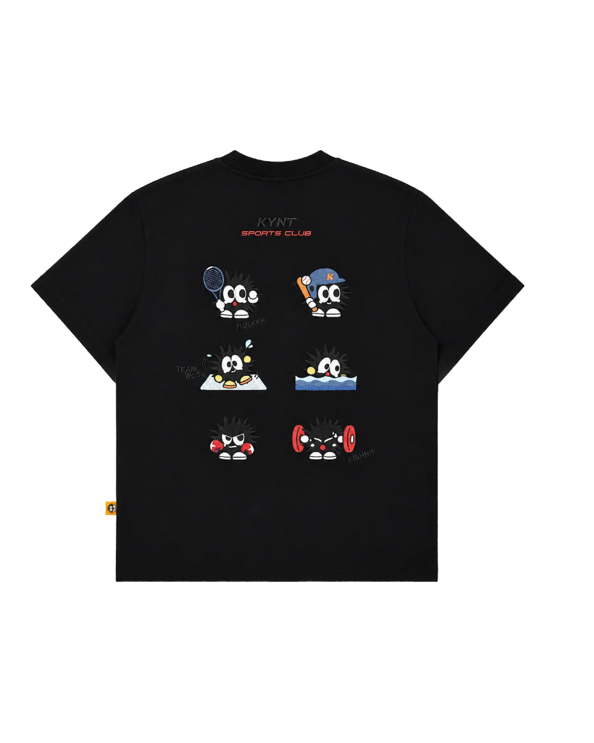 KEYNOTE Embroidery T-Shirt BLACK