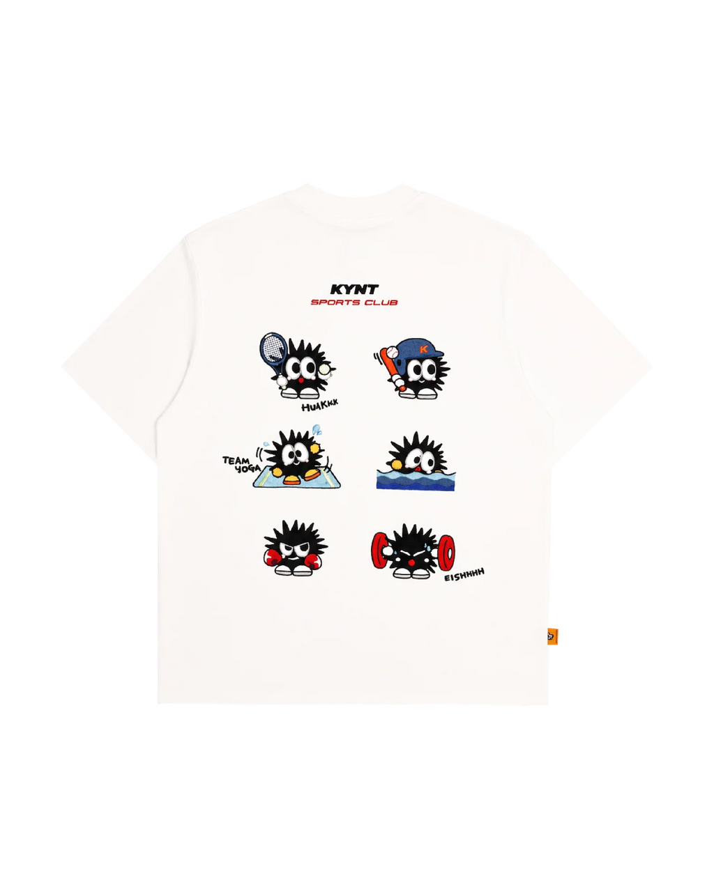 KEYNOTE Embroidery T-Shirt White