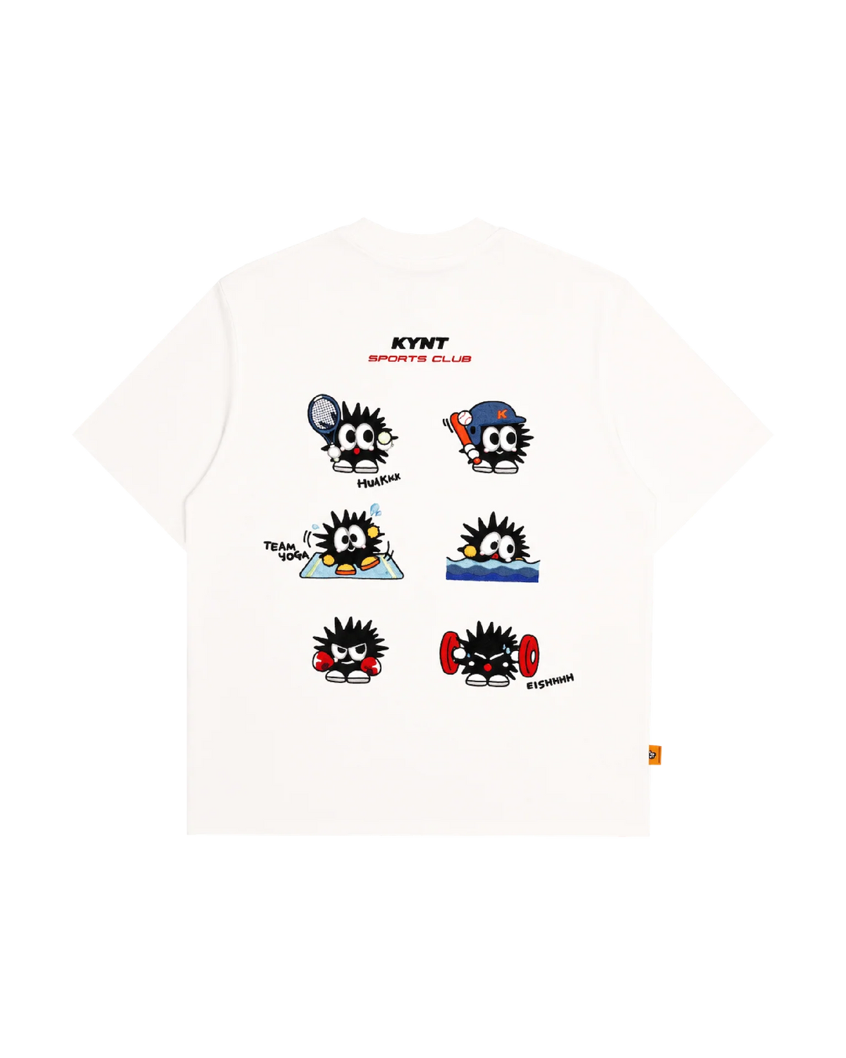 KEYNOTE Embroidery T-Shirt White