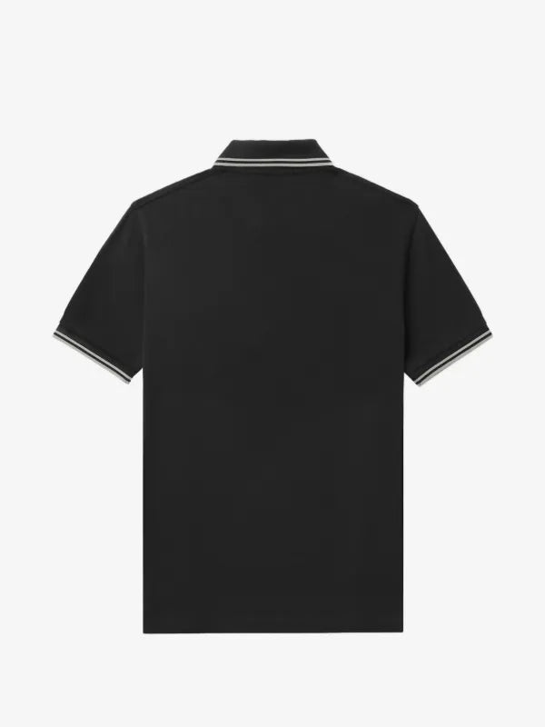 FRED PERRY(twin tipped polo shirt )(white striped)