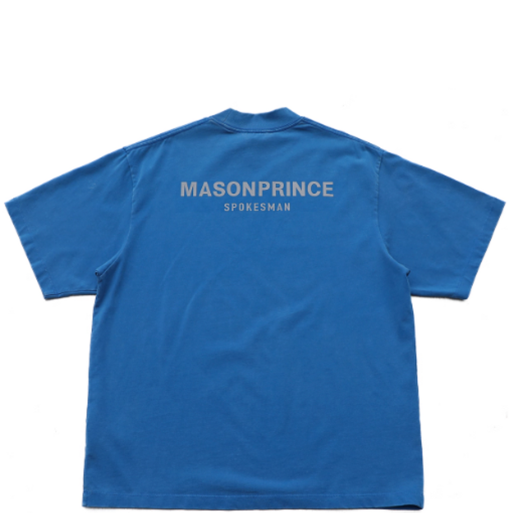MASONPRINCE SPOKESMAN 3M BLUE TEE