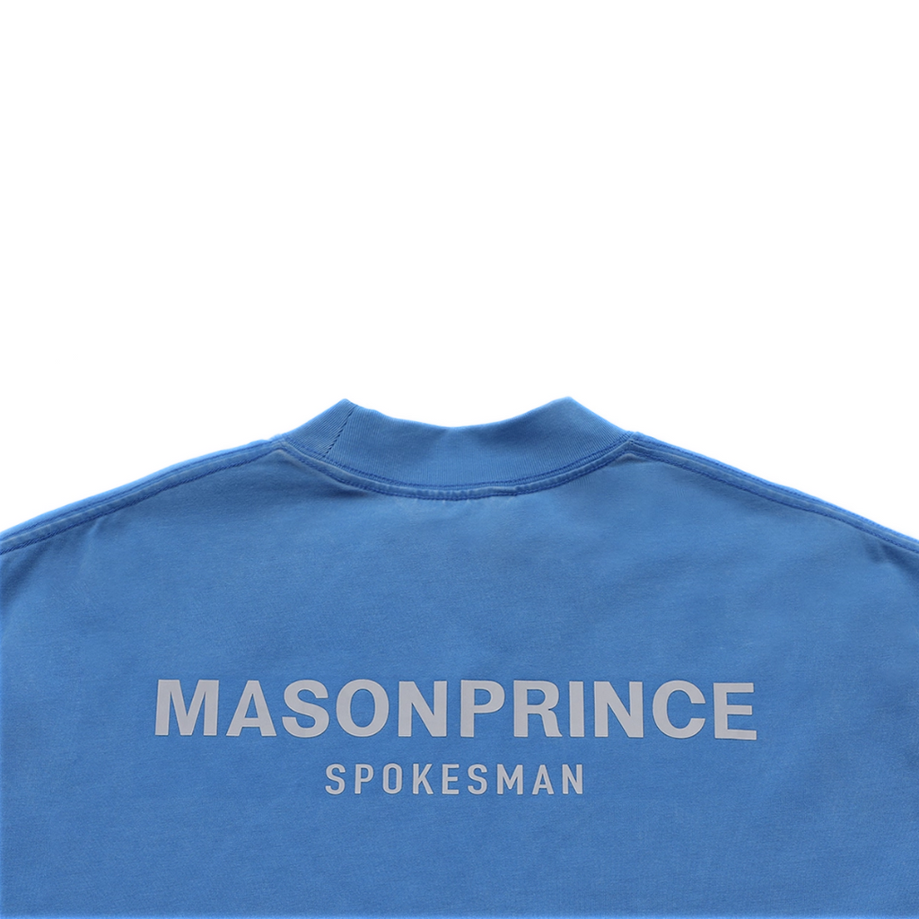 MASONPRINCE SPOKESMAN 3M BLUE TEE