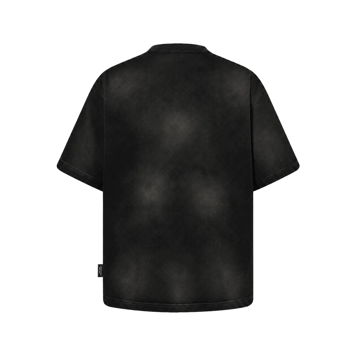 SLOWDOWN HAZE TRACE LOGO BLACK TEE
