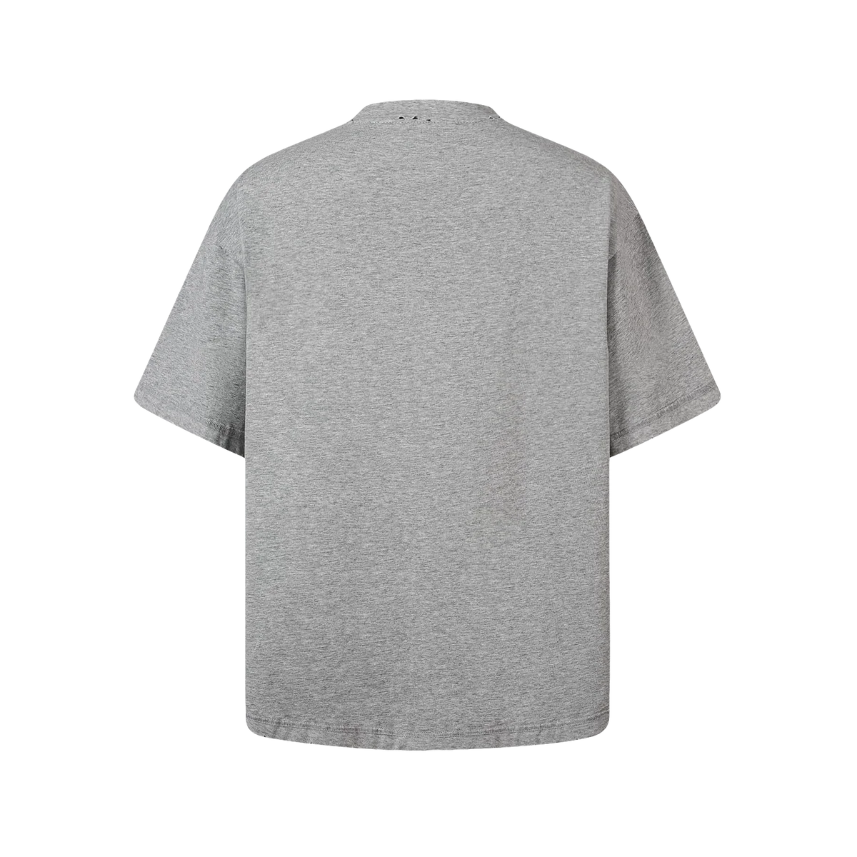 SLOWDOWN TRANSPARENT TAPE BASIC GREY TEE