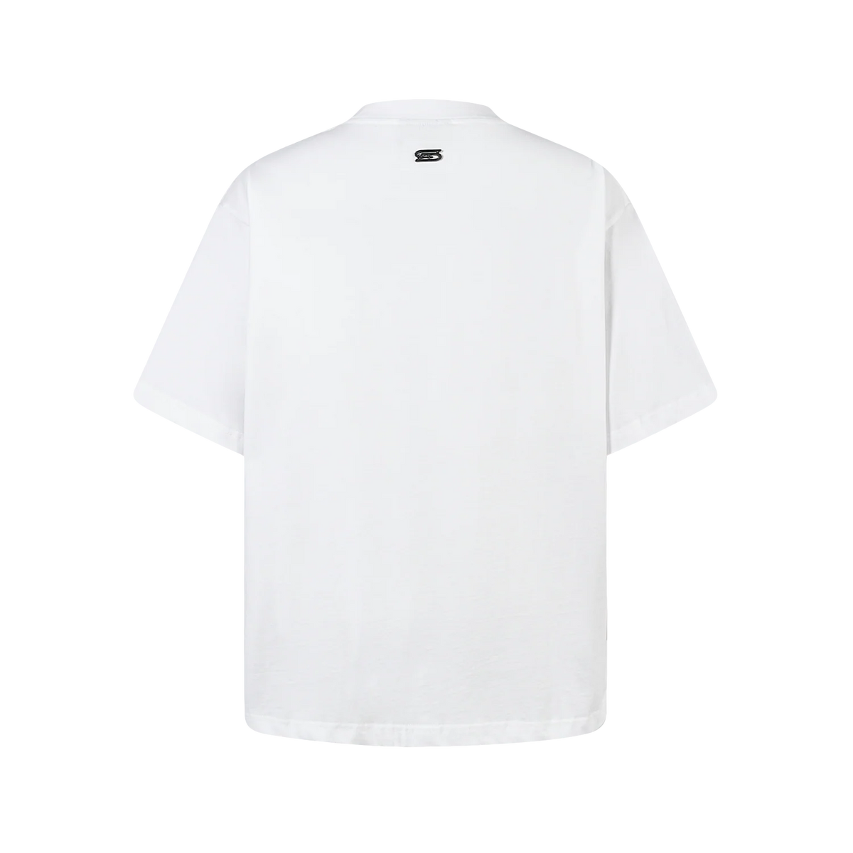 SLOWDOWN 3D EMBROIDERY WHITE TEE