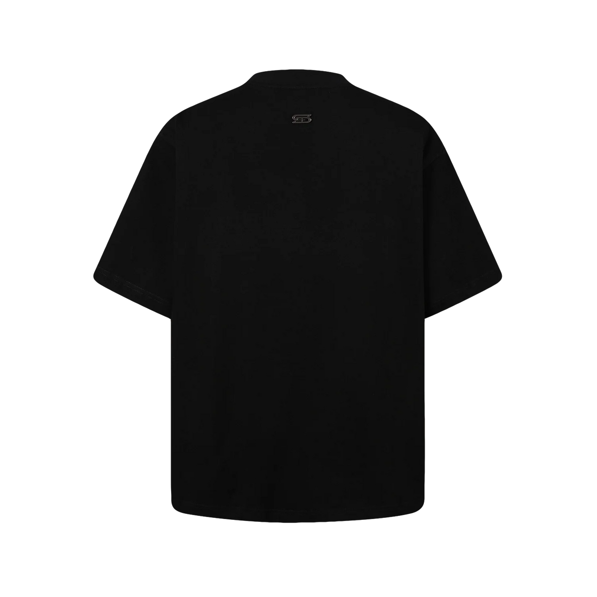 SLOWDOWN SURFING TOWEL EMBROIDERY BLACK TEE