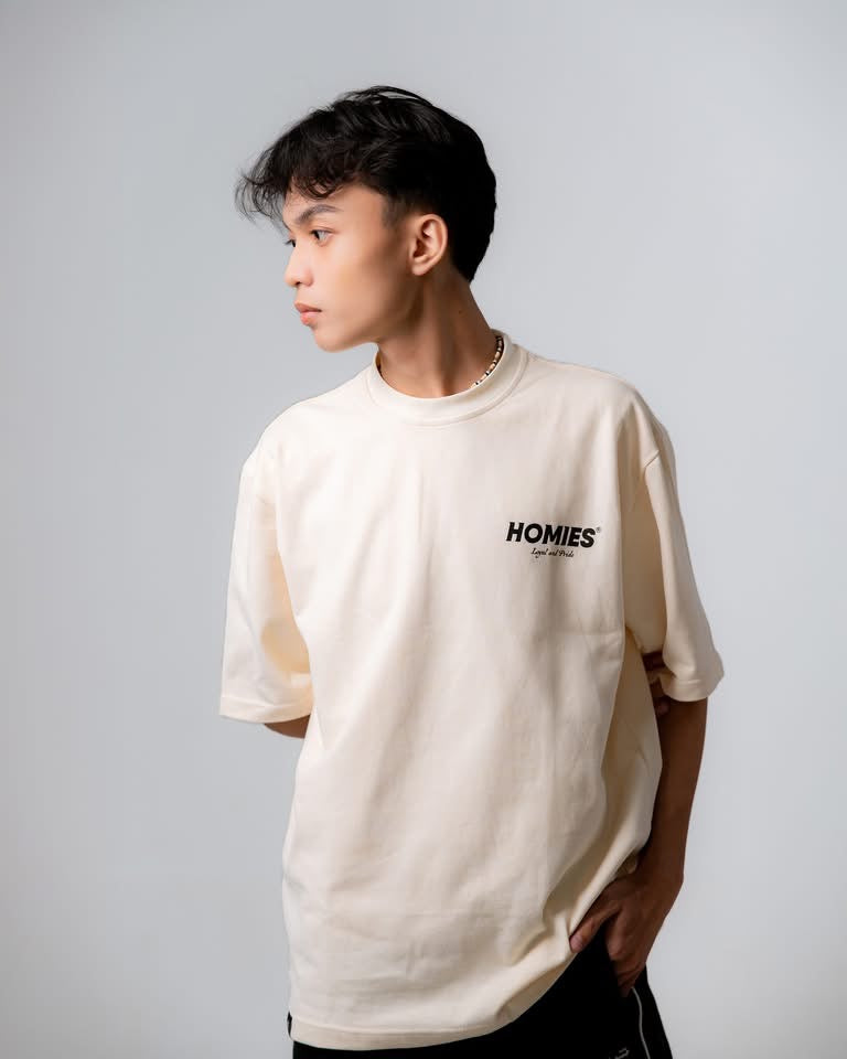 HOMIES 017 BEIGE TEE