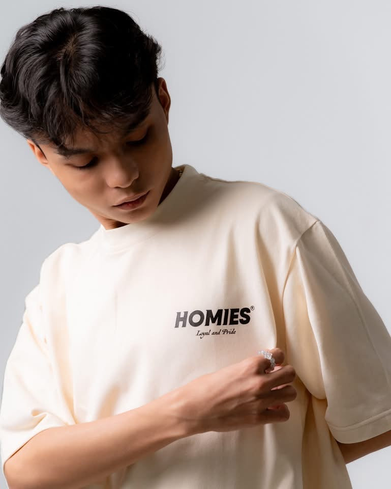 HOMIES 017 BEIGE TEE